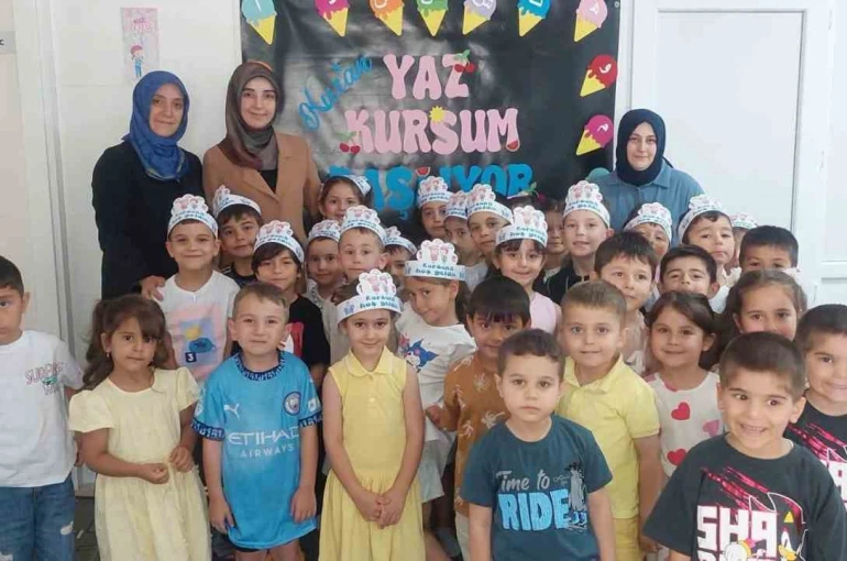 Öğrenciler yaza Kur’an-ı Kerim ile başladı 