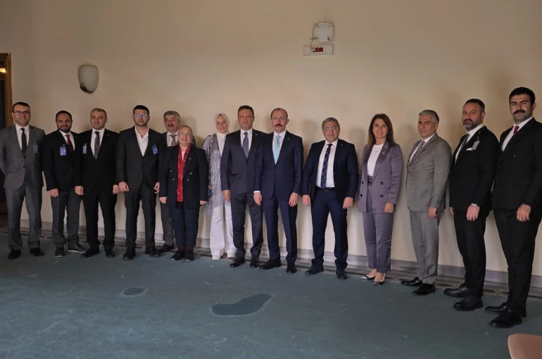 OKA ve Samsun iş dünyasından Ankara’da yatırım ve iş birliği temasları 