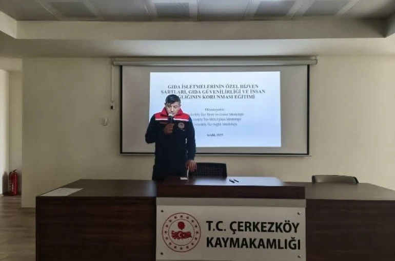 Okul kantinlerine yönelik hijyen eğitimi düzenlendi 