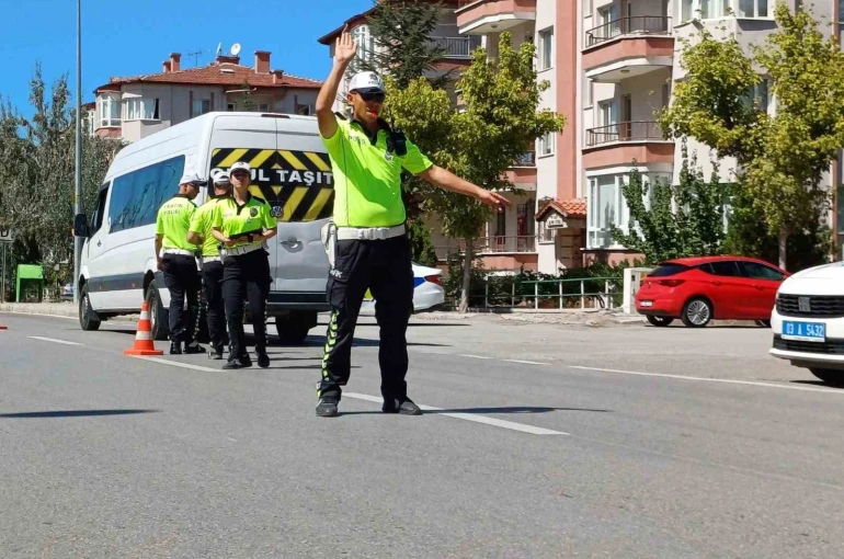 Okul servis araçlarına yönelik denetim