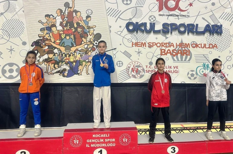 Okul sporları karate il seçmelerinde Körfez Gençlerbirliği’nden 6 madalya