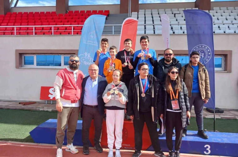 ‘Okul Sporları Özel Sporcular Gençler ve Yıldızlar Atletizm Müsabakaları’ tamamlandı 