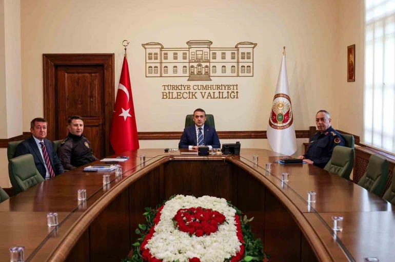 Okullara yönelik saldırılar sonrası Bilecik’te güvenlik tedbirleri masaya yatırıldı