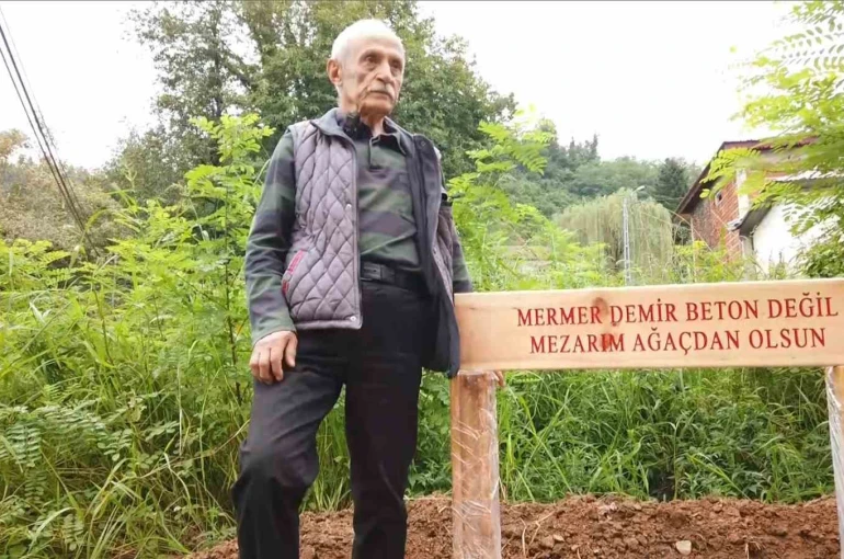 Ölümden sonra doğaya saygı: "Mezarım mermerden değil ağaçtan olsun" 