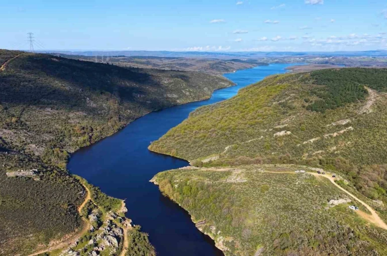 Ömerli Barajı doldu, İstanbul’da yeşil ve mavi buluştu 