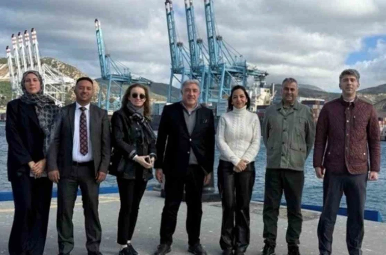 OMSAN Yönetim Kurulu Başkanı Ergun Arıburnu, Tanger Med Limanı’nı inceledi 