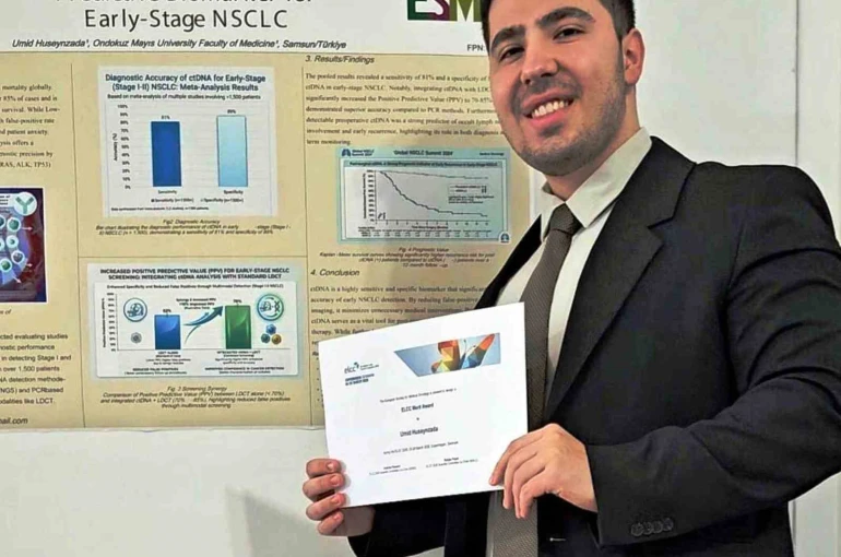 OMÜ’lü tıp öğrencisinden büyük başarı 