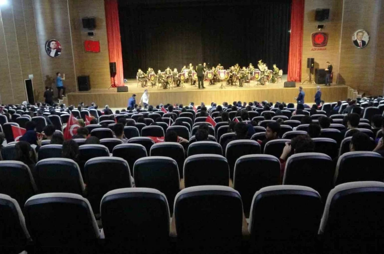 Ordu Bölge Bandosu Adıyaman’da konser verdi 