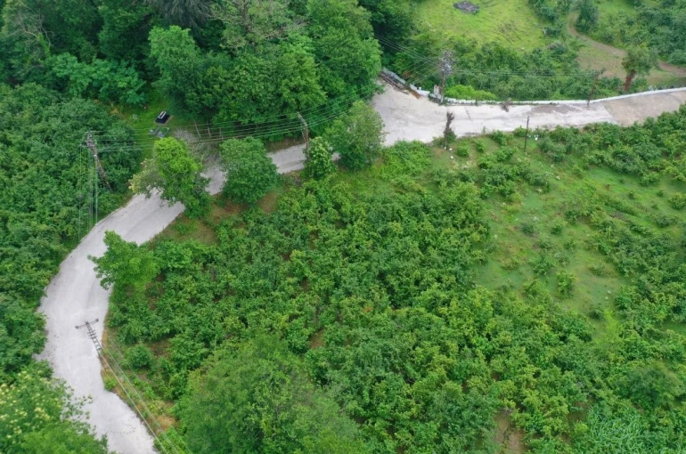 Ordu’da beton yol çalışmaları 