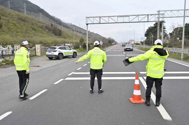 Ordu’da bir haftada 15 binden fazla araç ve sürücüsü denetlendi 
