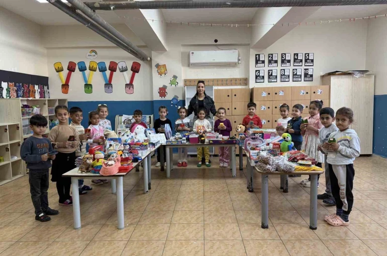 Ordu’da minik kalpler arasında sevgi köprüsü kuruldu 