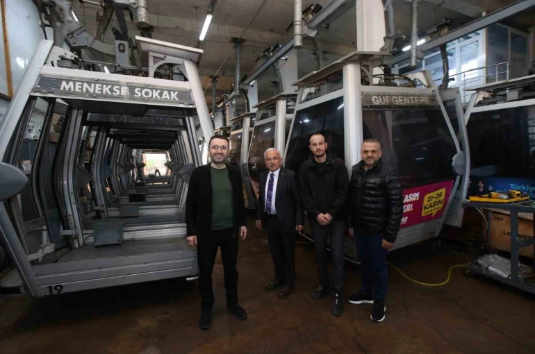 Ordu’da teleferikte bakım zamanı 