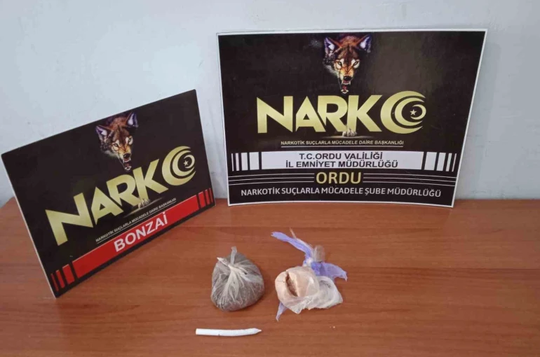 Ordu’da uyuşturucu operasyonlarında 3 tutuklama