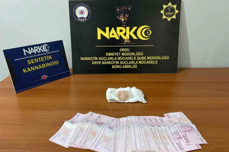 Ordu’da uyuşturucu operasyonlarında 3 tutuklama 