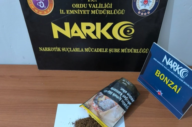 Ordu’da uyuşturucu operasyonlarında 5 tutuklama 