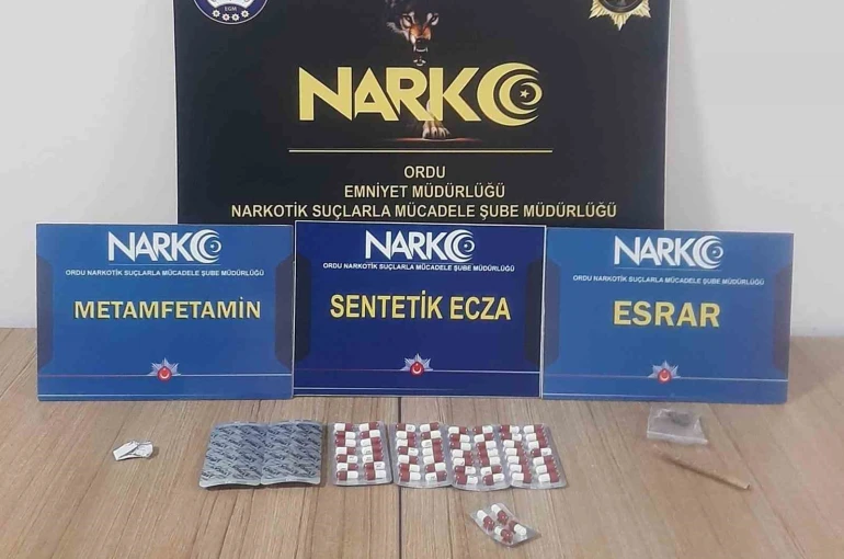 Ordu’da uyuşturucu operasyonu: 6 tutuklama 