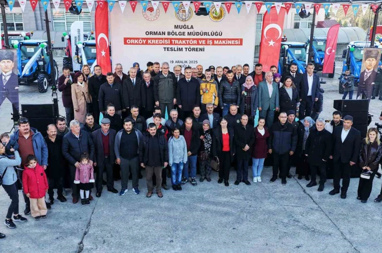 ORKÖY’den kırsal mahallelere sıfır faizli 36 traktör 