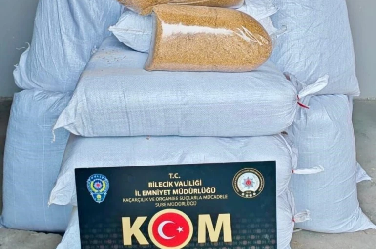 Osmaneli’de kaçak tütün operasyonu 