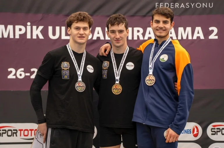 Osmangazi Belediyesporlu Arda Meriç’ten bronz madalya 