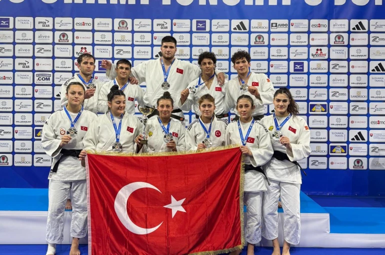 Osmangazi Belediyespor’un judocusu Avrupa kürsüsünde 
