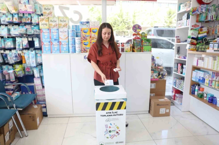 Osmangazi’de ilaç atıklarına güvenli çözüm