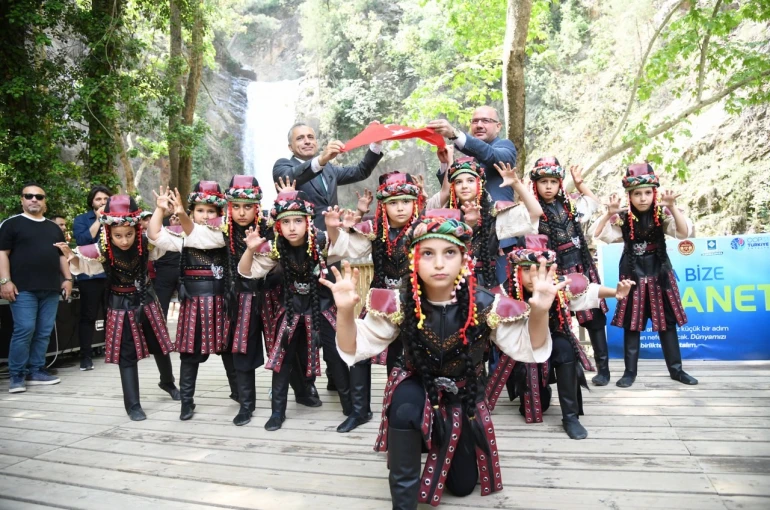 Osmaniye Karaçay Şelale’de çevre haftası coşkusu 