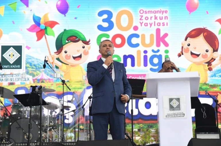 Osmaniye Zorkun Çocuk Şenliği coşkuyla sona erdi 