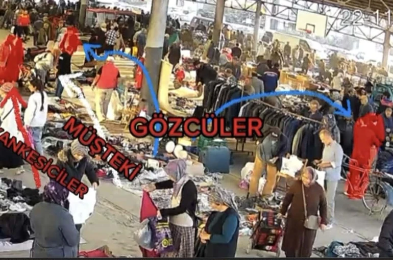 Osmaniye’de pazarda yankesicilik yapan 5 şüpheli, gizli bölmeli araçla yakalandı 