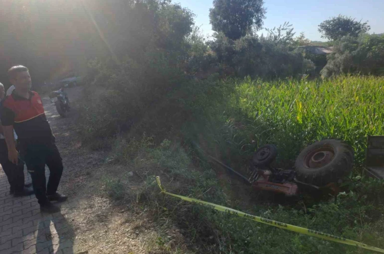Osmaniye’de traktör devrildi, 2 kişi yaralandı