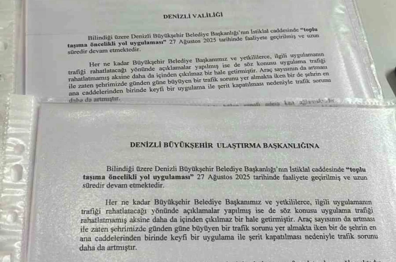 Otobüs Yolu projesine karşı harekete geçen esnaf ve vatandaşlar 500 imza topladı