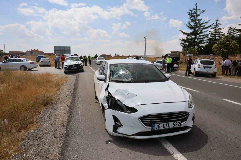 Otomobilin çarptığı yaya hayatını kaybetti 