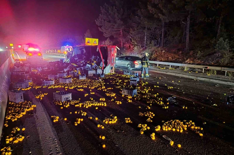 Otoyolda zincirleme kaza: 1 ağır yaralı 