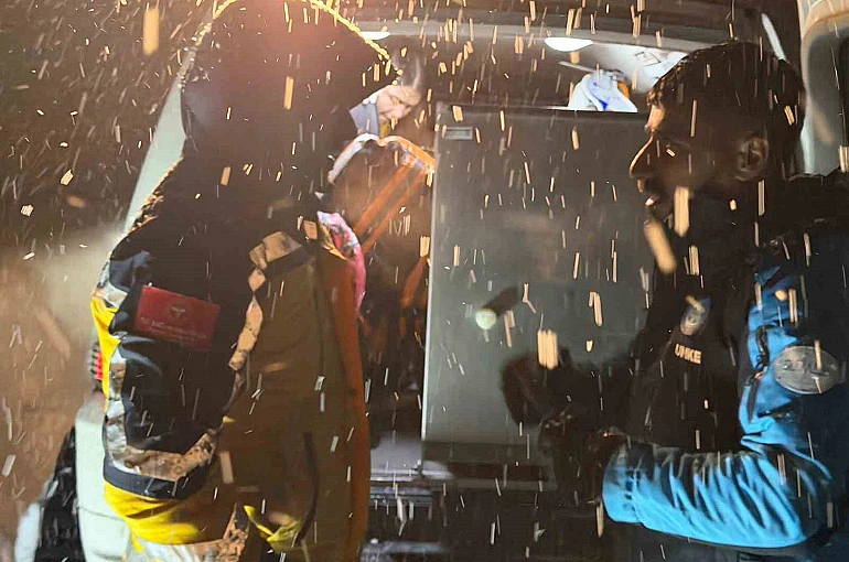 Ovacık’ta hayat kurtaran müdahale 