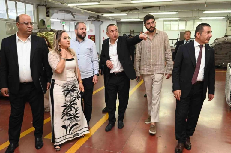 Özbekistan Ankara Büyükelçisi, DTO’da sektör temsilcileriyle buluştu