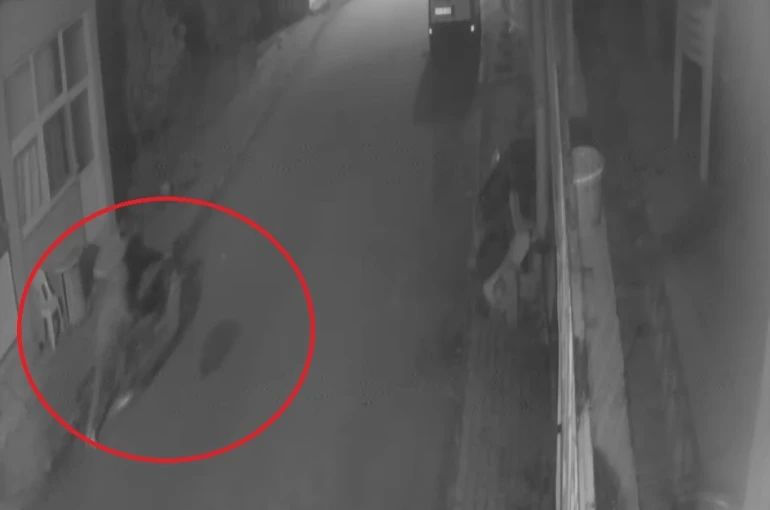 Park halindeki motosikleti çaldılar 