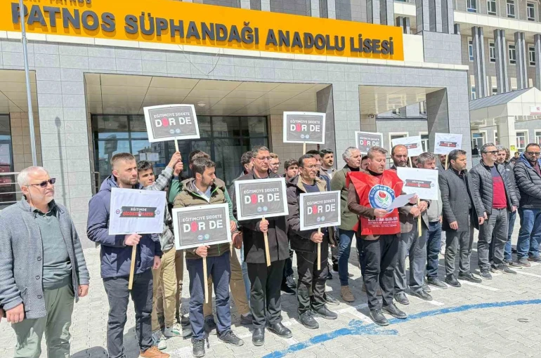 Patnos Eğitim-Bir-Sen’den şiddet tepkisi: "Artık yeter" 