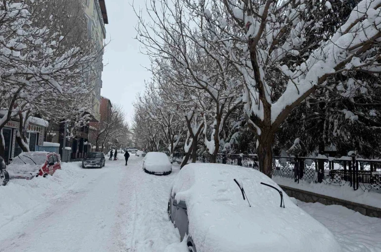 Patnos’ta kar ve dondurucu soğuk hayatı olumsuz etkiliyor 