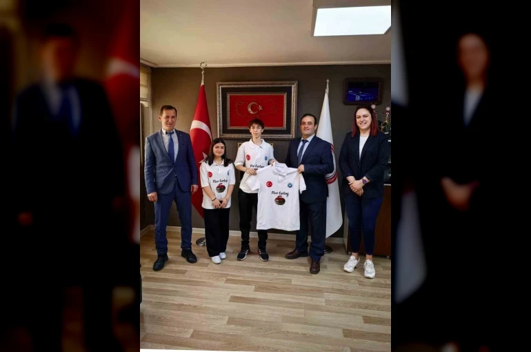 Pazarlar Spor Lisesi’nden Türkiye Curling Federasyonu’na ziyaret 