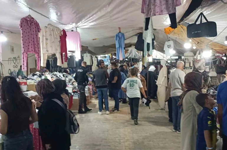 Pazaryeri panayırına ilk günden yoğun ilgi 