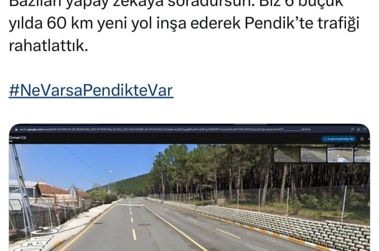 Pendik Belediye Başkanı Ahmet Cin’den Mansur Yavaş’a dikkat çeken "yol" göndermesi 