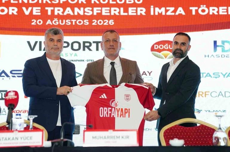 Pendikspor yeni isim sponsorluğunu ve transferlerini tanıttı 