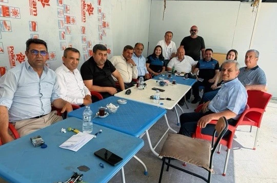 Polis ve muhtarlar güvenlik için bir araya geldi 