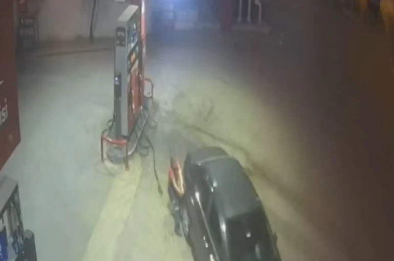 Pompacıyı şaşırtan o anlar kamerada