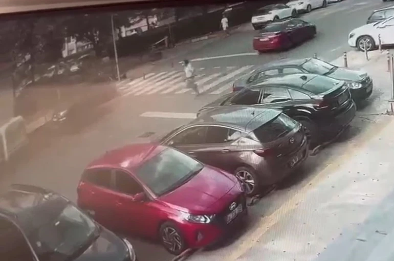 Pompalı pompalı tüfekle eşini vuran şahıs kamerada