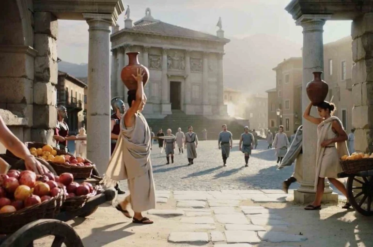 Pompeiopolis Antik Kenti’nde 2 bin yıllık tarih yapay zekayla canlandı