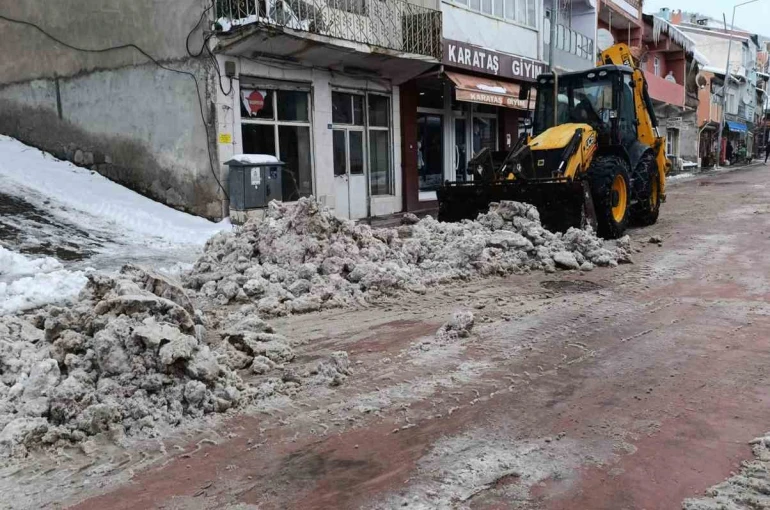 Posof’ta karla mücadele