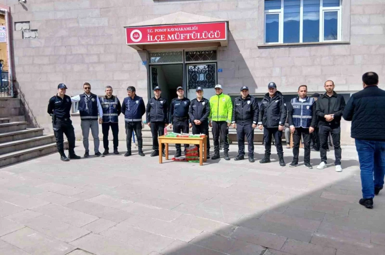 Posof’ta polis haftası etkinliği
