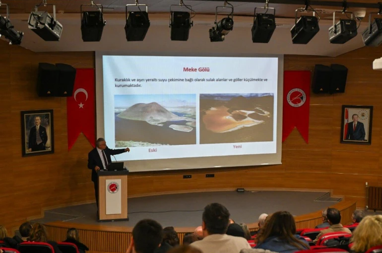Prof. Dr. Aydın: ’2030 yılına kadar su kaynaklarında yüzde 10 azalma bekleniyor’