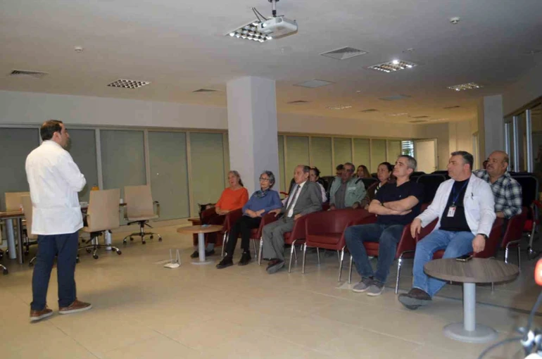 ‘Pulmoner Rehabilitasyon Haftası’nda hastalara bilgilendirme eğitimi 
