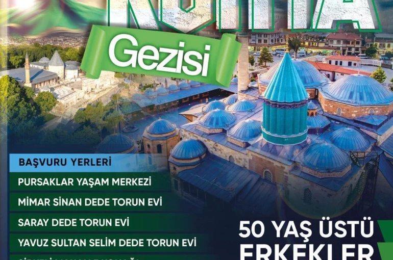 Pursaklar Belediyesi, Şeb-i Arus’un yıl dönümünde 50 yaş üstü erkekleri geziye çıkaracak 